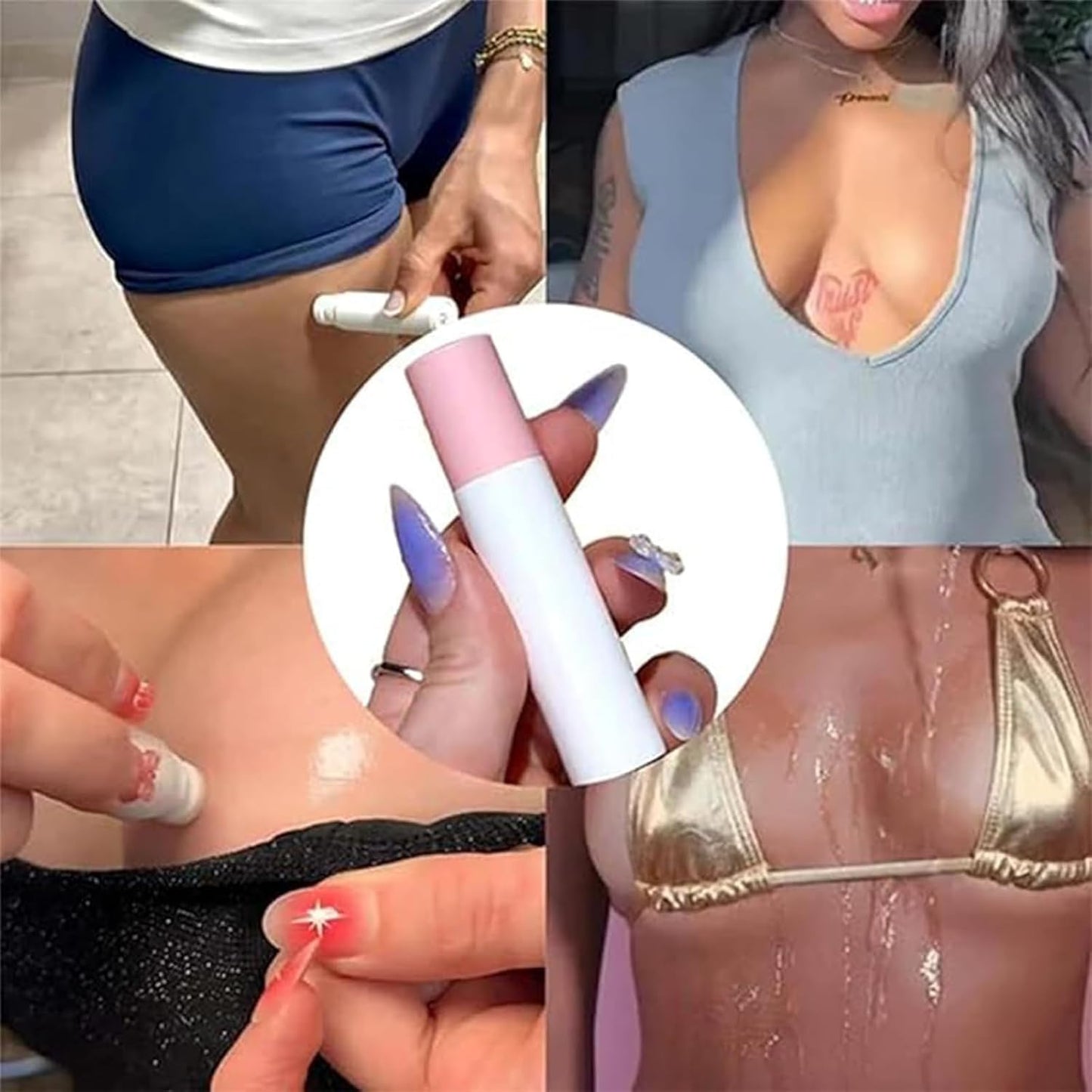 Sweatproof Roll-On Fashion Adhesive for Saree & Dress Hold