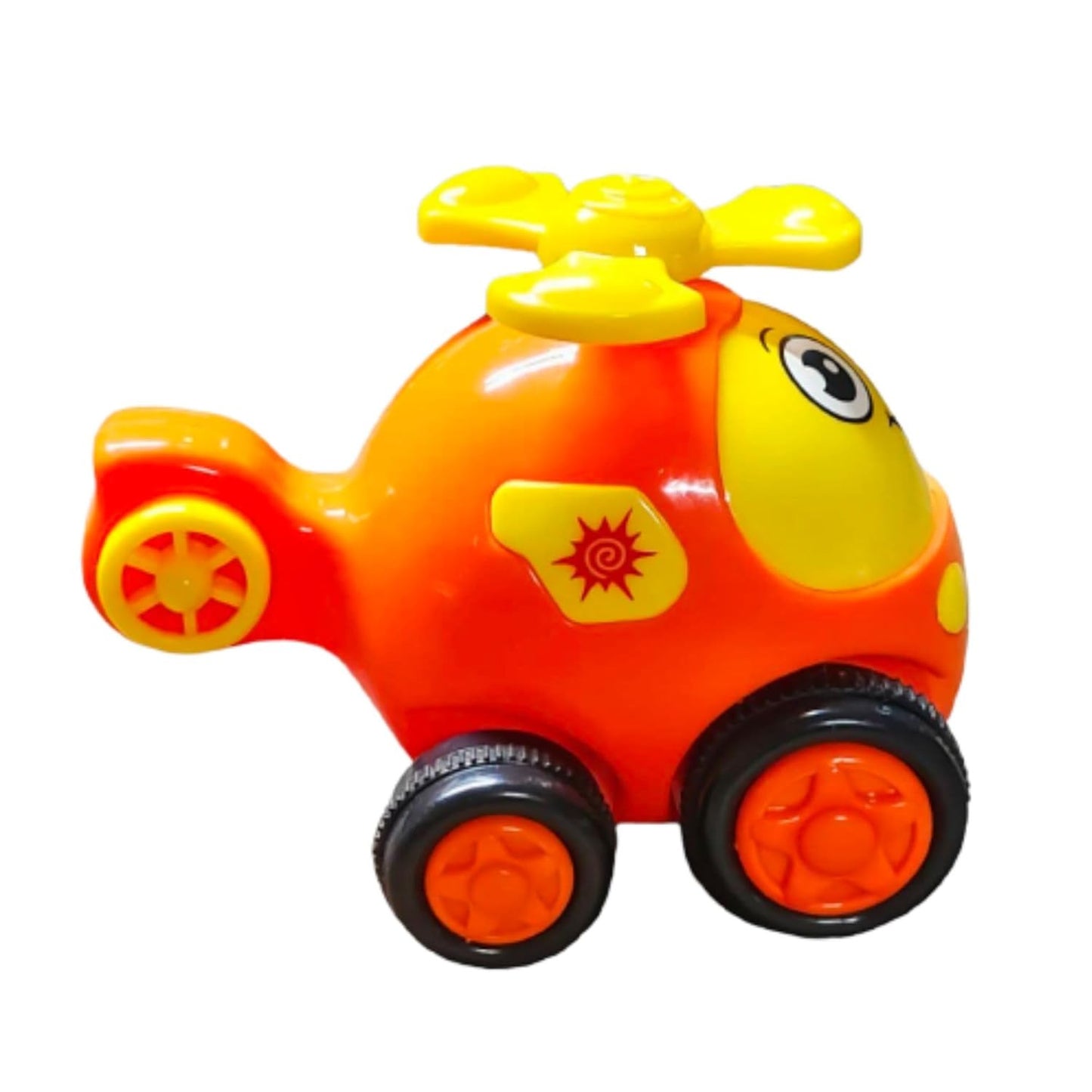 Friction Powered Helicopter Toy – Fun Push & Go Vehicle for Kids