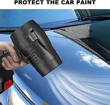 Cordless Leaf Blower with 24V Battery – High-Pressure Electric Blower for Lawn Care, Patio, Car Drying & Snow Removal