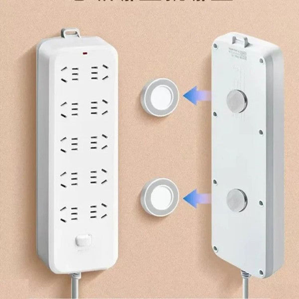 🪝 Magnetic Wall Hooks – Invisible Reusable Clear Adhesive Hooks for Home & Kitchen