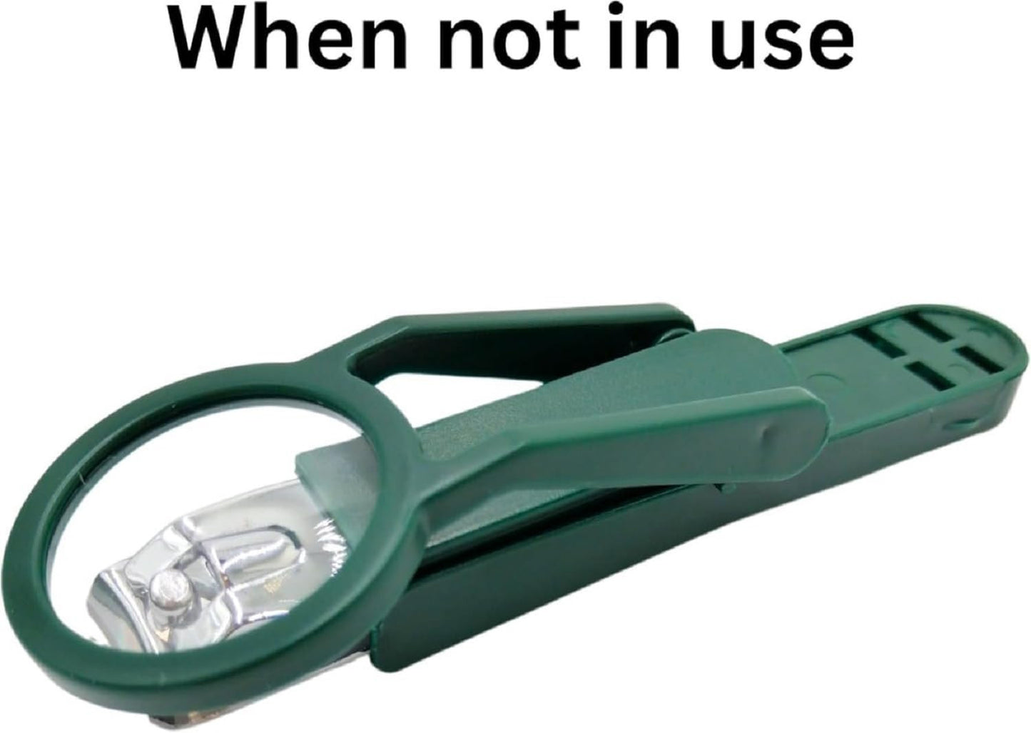 Magnifying Nail Cutter with 3X Lens – Precision Stainless Steel Trimmer for Easy & Safe Grooming