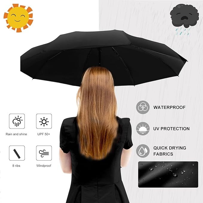 Mini Capsule Umbrella – Compact UV Protection Sun & Rain Umbrella for Women & Men