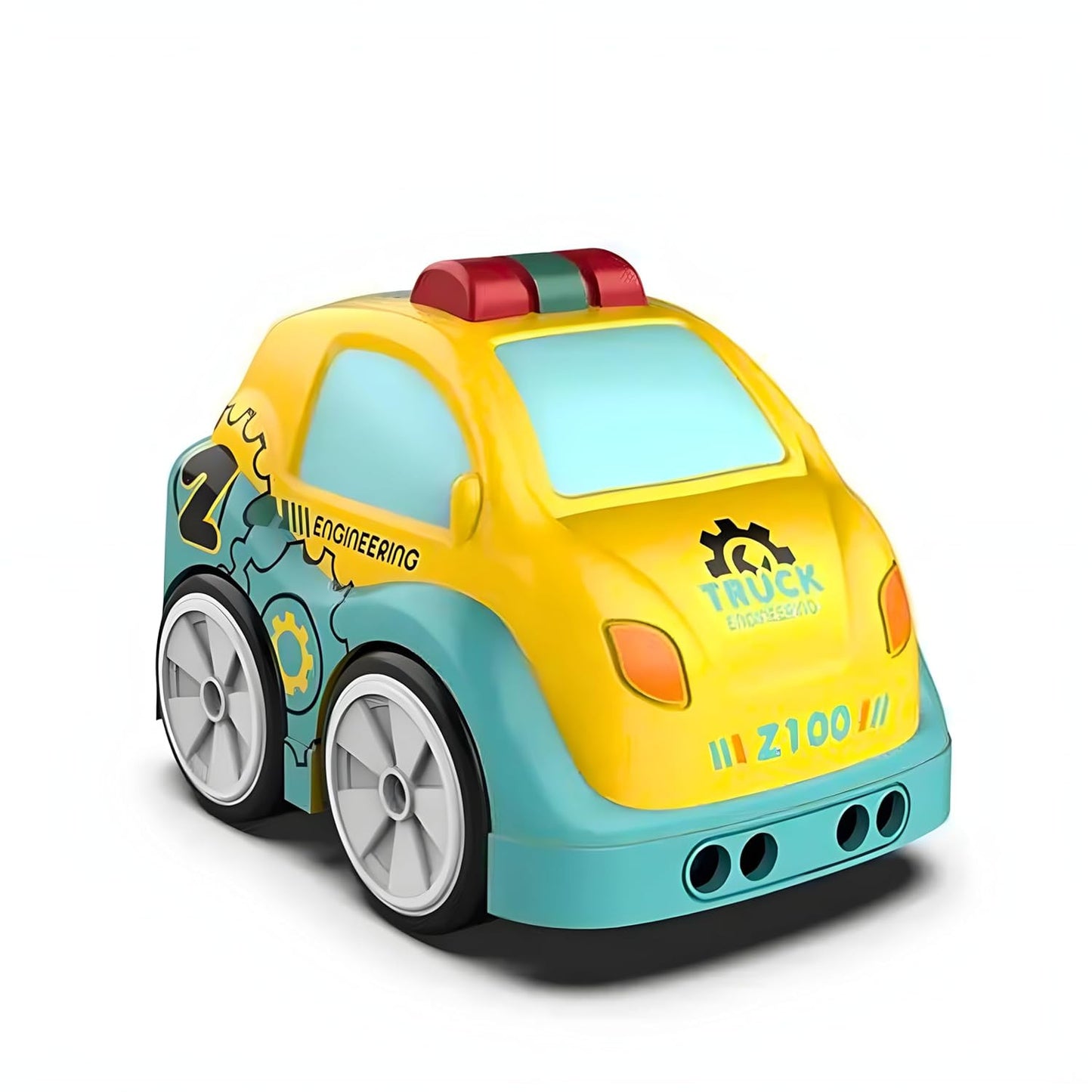 Press and Go Truck Car – Multicolor Toy for Kids